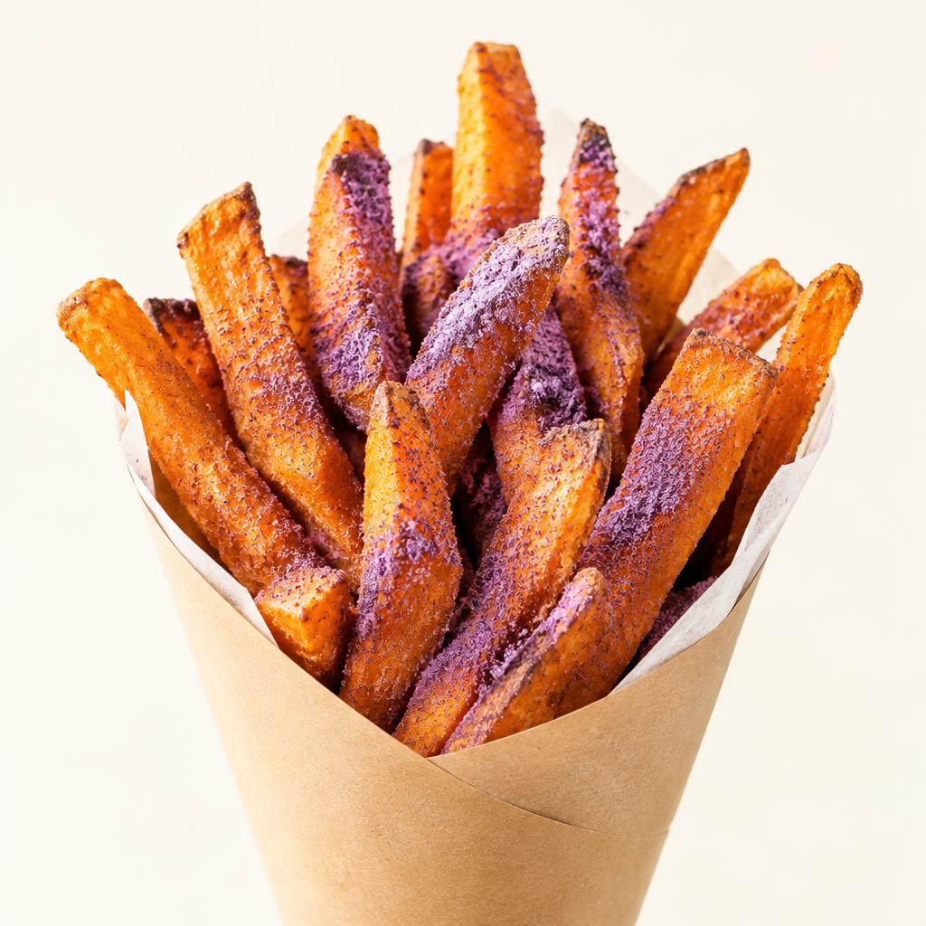 Taro Sweet Potato Fries